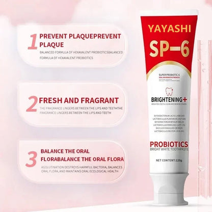 SP-6 Probiotic Whitening Toothpaste✨�