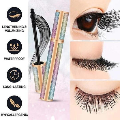 4D Vivid Galaxy Waterproof Silk Fiber Thick Lengthening Mascara