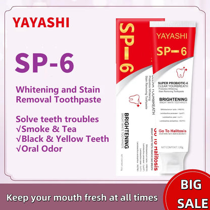 SP-6 Probiotic Whitening Toothpaste✨�